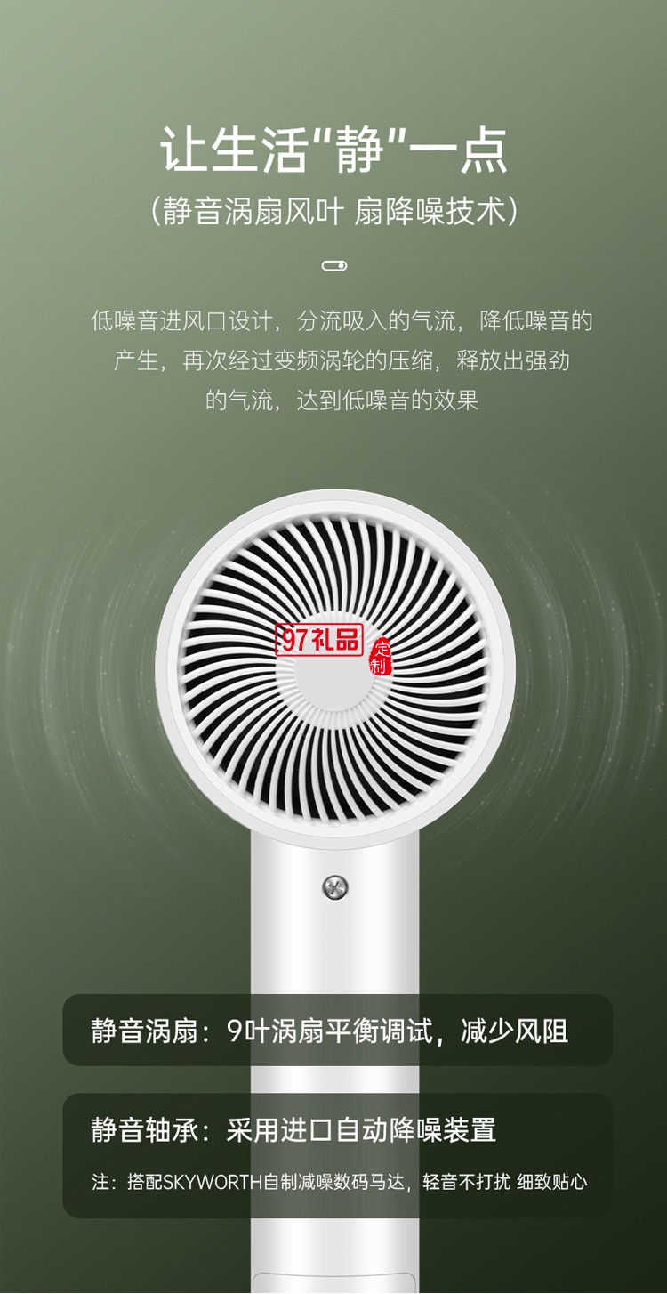 電吹風(fēng)機高速家用大功率負(fù)離子護(hù)發(fā)吹頭發(fā)定制公司廣告禮品