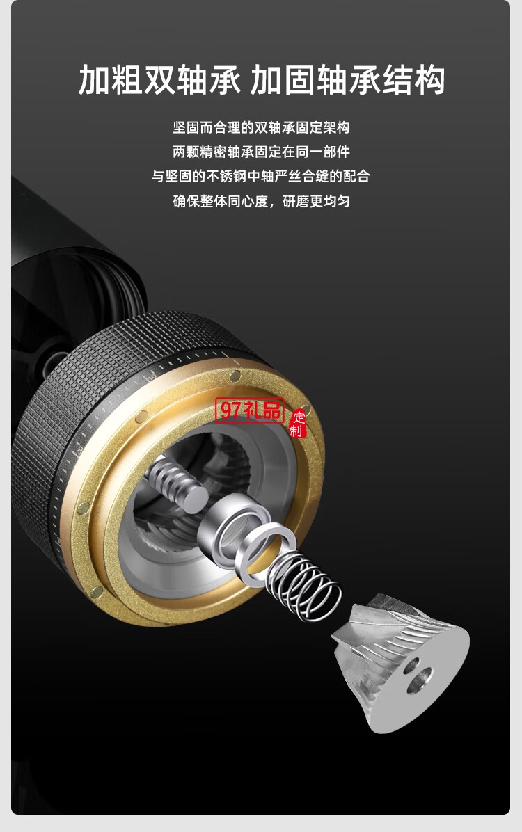 電動磨豆機(jī)咖啡豆研磨機(jī)便攜家用小型咖啡磨粉機(jī)自動研磨
